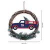 New York Giants NFL Wreath With Truck