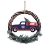 New York Giants NFL Wreath With Truck