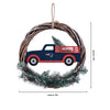 New England Patriots NFL Wreath With Truck