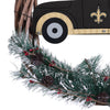 New Orleans Saints NFL Wreath With Truck