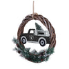 Las Vegas Raiders NFL Wreath With Truck