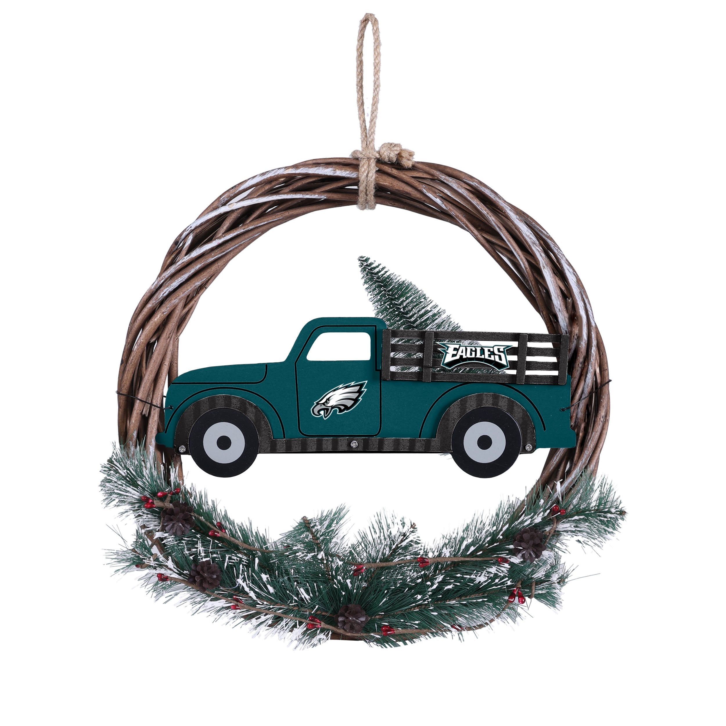 FOCO Philadelphia Eagles NFL Wreath with Truck