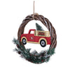 San Francisco 49ers NFL Wreath With Truck