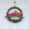 San Francisco 49ers NFL Wreath With Truck