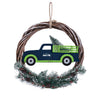 Seattle Seahawks NFL Wreath With Truck