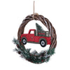 Tampa Bay Buccaneers NFL Wreath With Truck