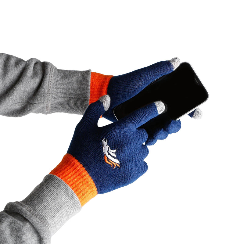 Denver Broncos Fleece Gloves