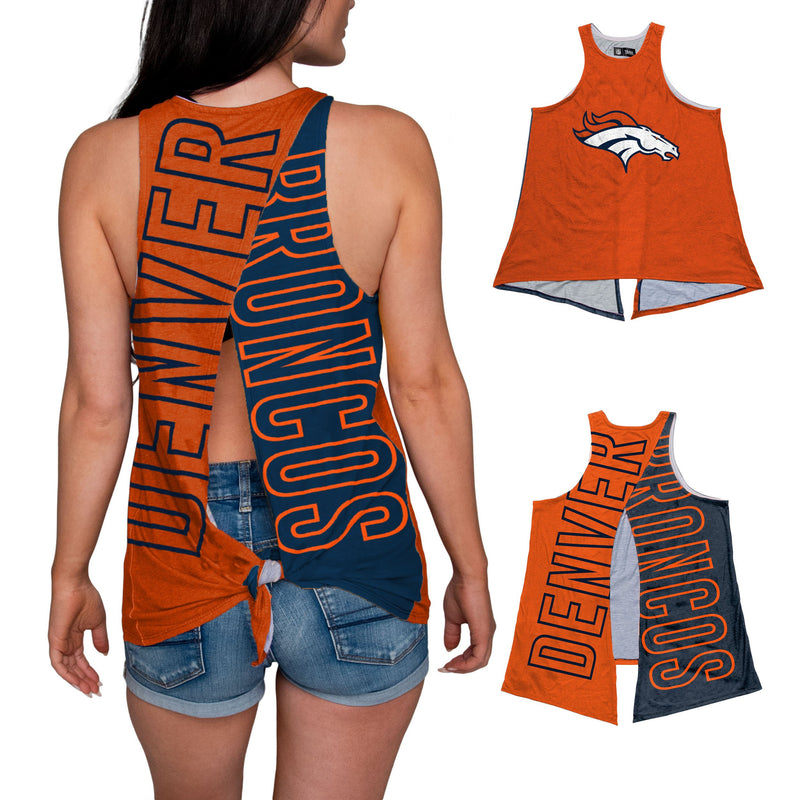 Buffalo Bills Womens Tie-Breaker Sleeveless Top