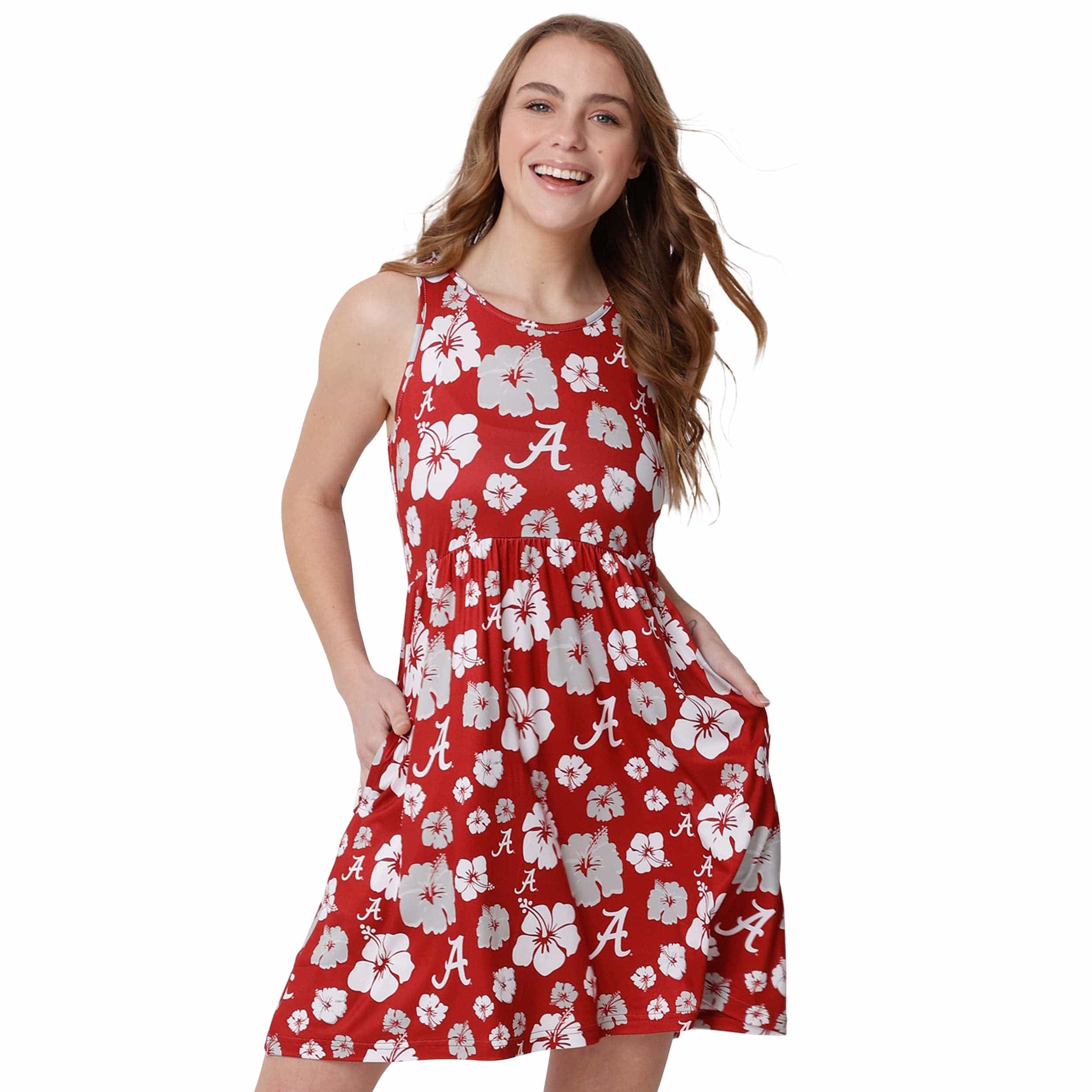 Women's New York Yankees FOCO Navy Floral Sundress