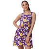 LSU Tigers NCAA Womens Fan Favorite Floral Sundress