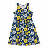 Michigan Wolverines NCAA Womens Fan Favorite Floral Sundress