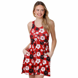 Oklahoma Sooners NCAA Womens Fan Favorite Floral Sundress