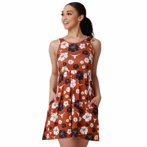 Texas Longhorns NCAA Womens Fan Favorite Floral Sundress