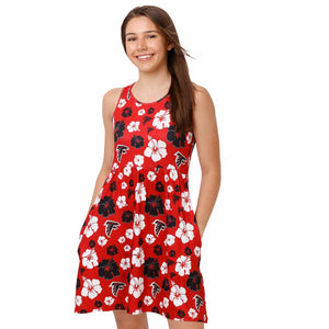 Women's Buffalo Bills Tonal Floral Sun Dress