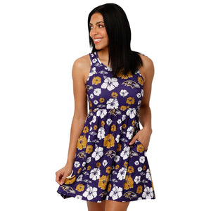 Women's Buffalo Bills Tonal Floral Sun Dress