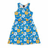 Los Angeles Chargers NFL Womens Fan Favorite Floral Sundress