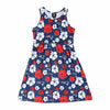 New England Patriots NFL Womens Fan Favorite Floral Sundress