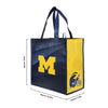 Michigan Wolverines NCAA 4 Pack Reusable Shopping Bag