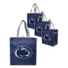 Penn State Nittany Lions NCAA 4 Pack Reusable Shopping Bag