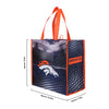 Denver Broncos NFL 4 Pack Reusable Shopping Bag