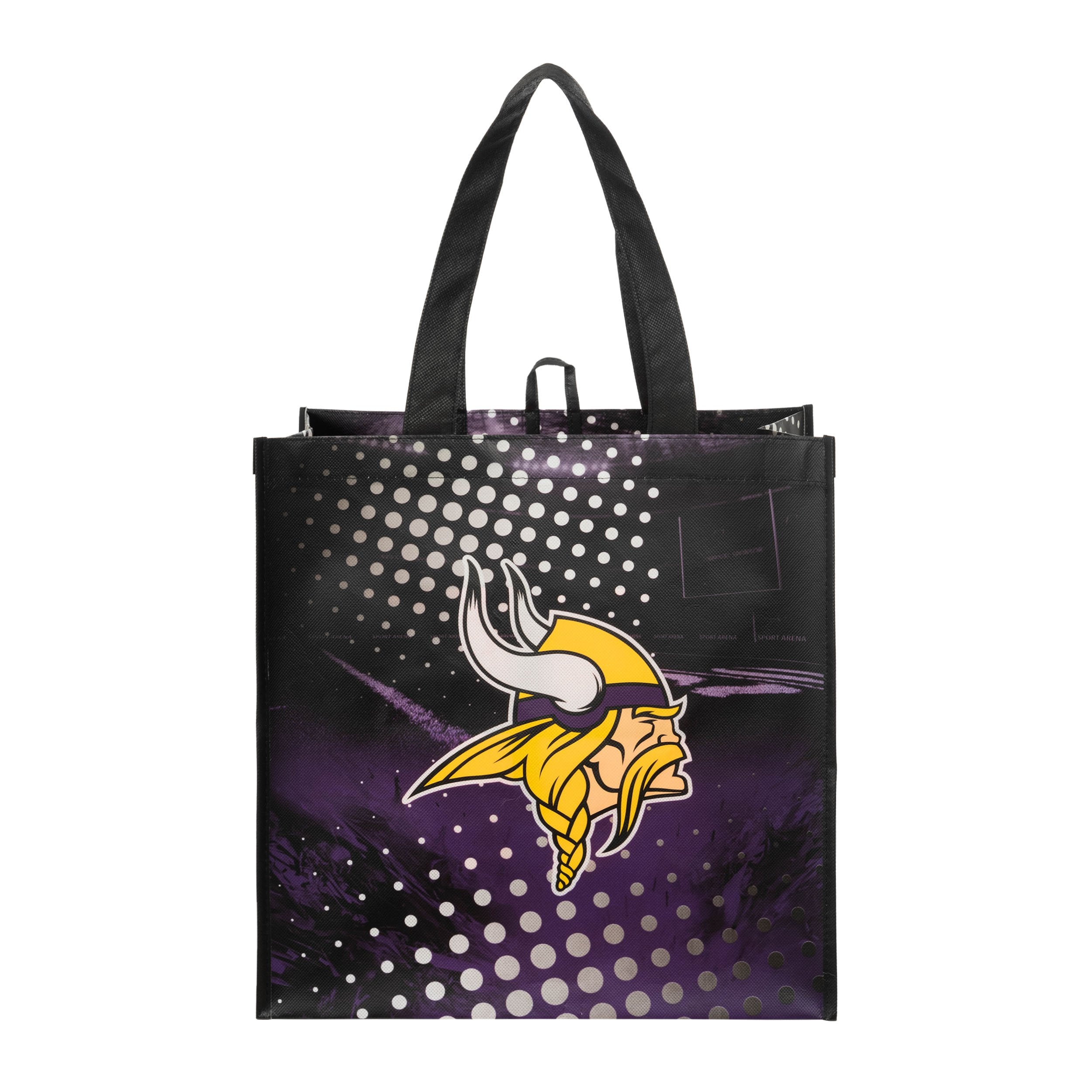 Minnesota Vikings NFL 4 Pack Reusable Shopping Bags