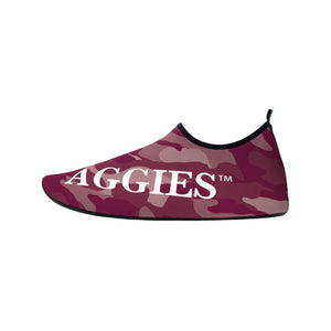 Texas A&M Aggies NCAA Mens Camo Water Shoe