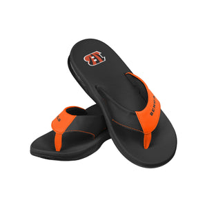 Cincinnati Bengals NFL Mens Team Color Contour Flip Flops