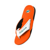 Miami Dolphins NFL Mens Team Color Contour Flip Flops