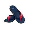 New England Patriots NFL Mens Team Color Contour Flip Flops