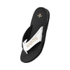 New Orleans Saints NFL Mens Team Color Contour Flip Flops