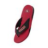 San Francisco 49ers NFL Mens Team Color Contour Flip Flops