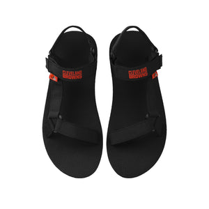 Cleveland Browns NFL Mens Solid Strap Sandal