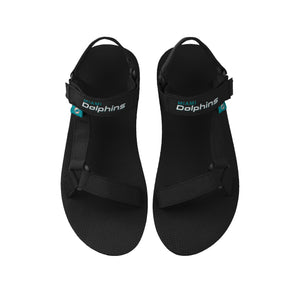 Miami Dolphins NFL Mens Solid Strap Sandal