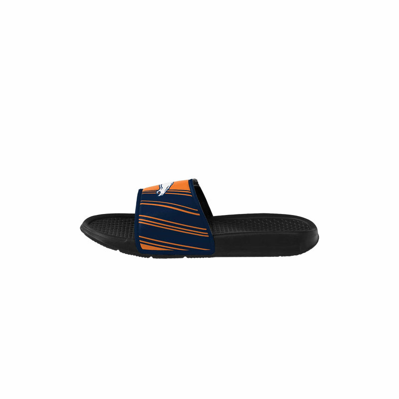 Denver Broncos Team Stripe Gel Slide - XL  Denver broncos team, Broncos, Denver  broncos