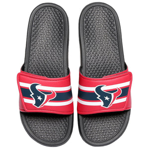Houston Texans NFL Stripe Legacy Sport Slide - Youth 8-16