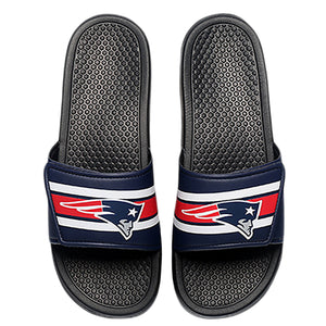 New England Patriots NFL Stripe Legacy Sport Slide - Youth 8-16