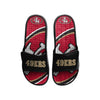 San Francisco 49ers NFL Mens Wordmark Gel Slides