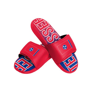 Tennessee Mens Flag Gradient Wordmark Gel Slide