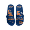 Houston Astros MLB Mens Colorblock Big Logo Gel Slide