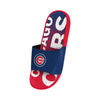 Chicago Cubs MLB Mens Gradient Wordmark Gel Slide