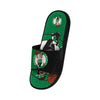 Boston Celtics NBA Mens Colorblock Big Logo Gel Slides