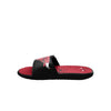 Chicago Bulls NBA Mens Colorblock Big Logo Gel Slides