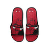 Chicago Bulls NBA Mens Colorblock Big Logo Gel Slides