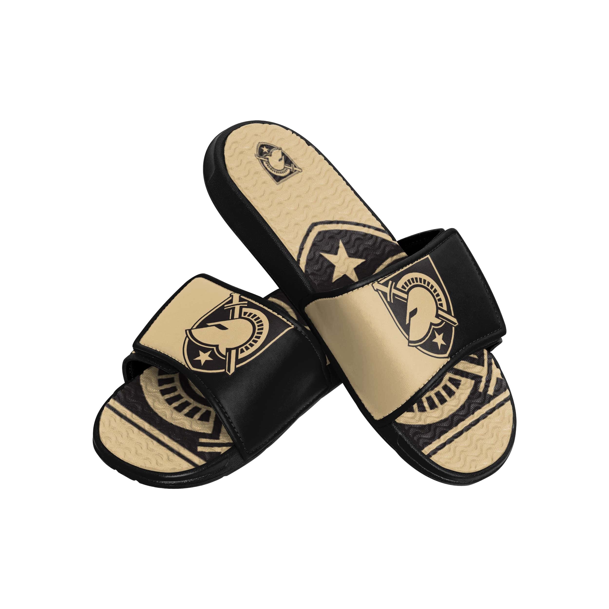 Green Bay Packers FOCO Logo Gel Slide Sandals