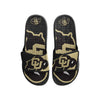 Colorado Buffaloes NCAA Mens Colorblock Big Logo Gel Slide