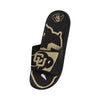 Colorado Buffaloes NCAA Mens Colorblock Big Logo Gel Slide