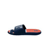 Illinois Fighting Illini NCAA Mens Colorblock Big Logo Gel Slides