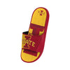 Iowa State Cyclones NCAA Mens Colorblock Big Logo Gel Slides