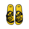 Iowa Hawkeyes NCAA Mens Colorblock Big Logo Gel Slides