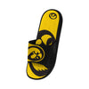 Iowa Hawkeyes NCAA Mens Colorblock Big Logo Gel Slides